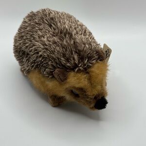 WWF World Wildlife Canada Hedgehog Plush Toy Stuffed Animal Realistic Soft 7”
